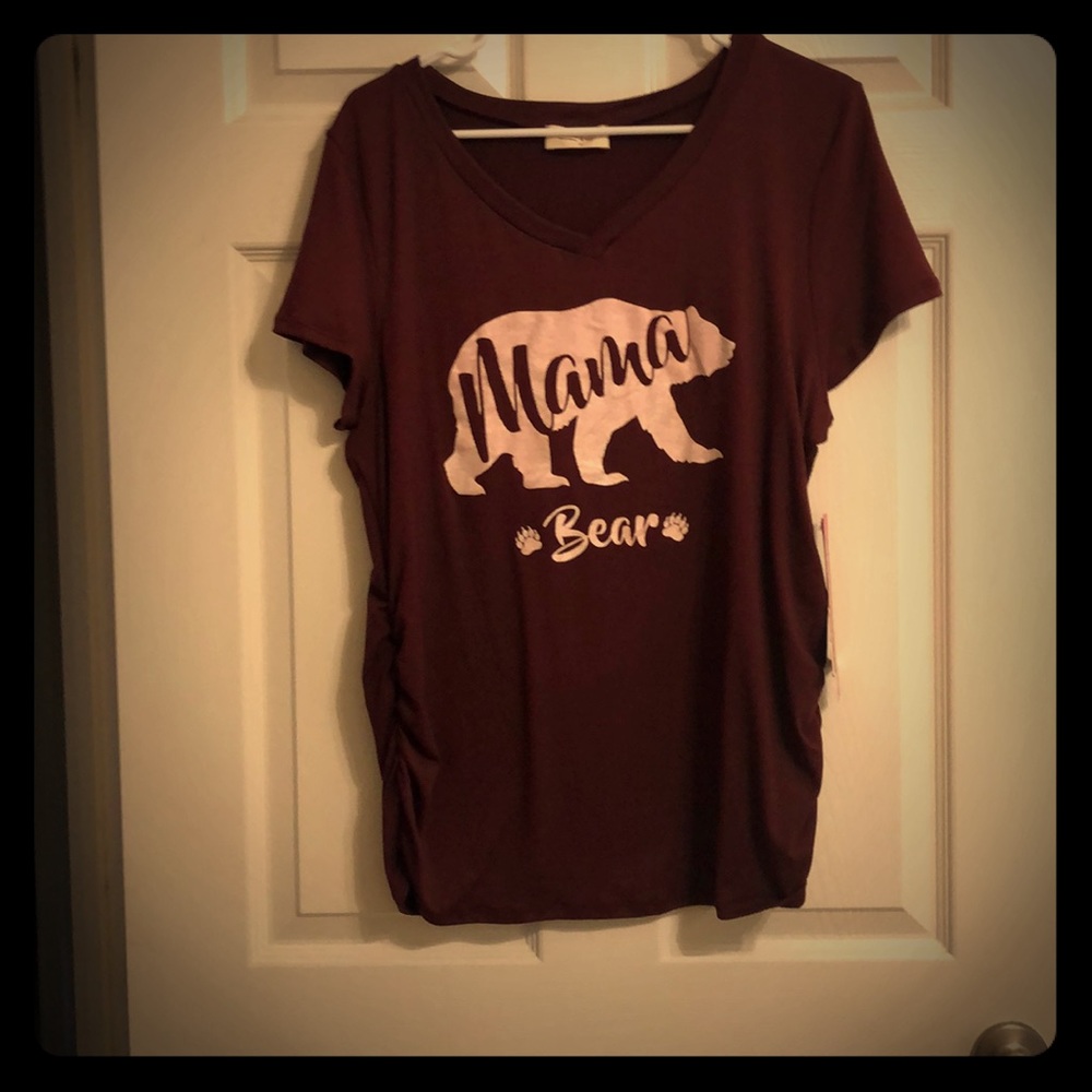 French pastry “mama bear” shirt size xl